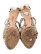 Alexandre Birman Python Animal Print Sandals