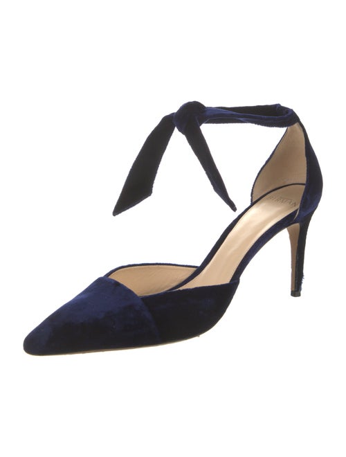 Alexandre Birman Suede D'Orsay Pumps