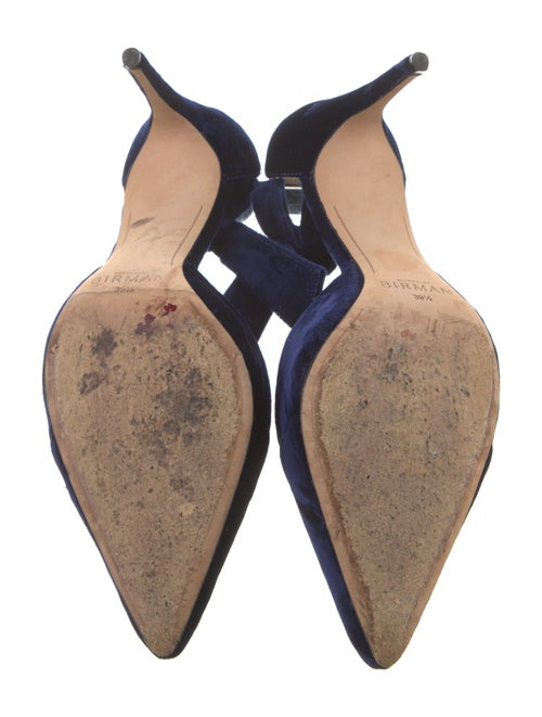 Alexandre Birman Suede D'Orsay Pumps