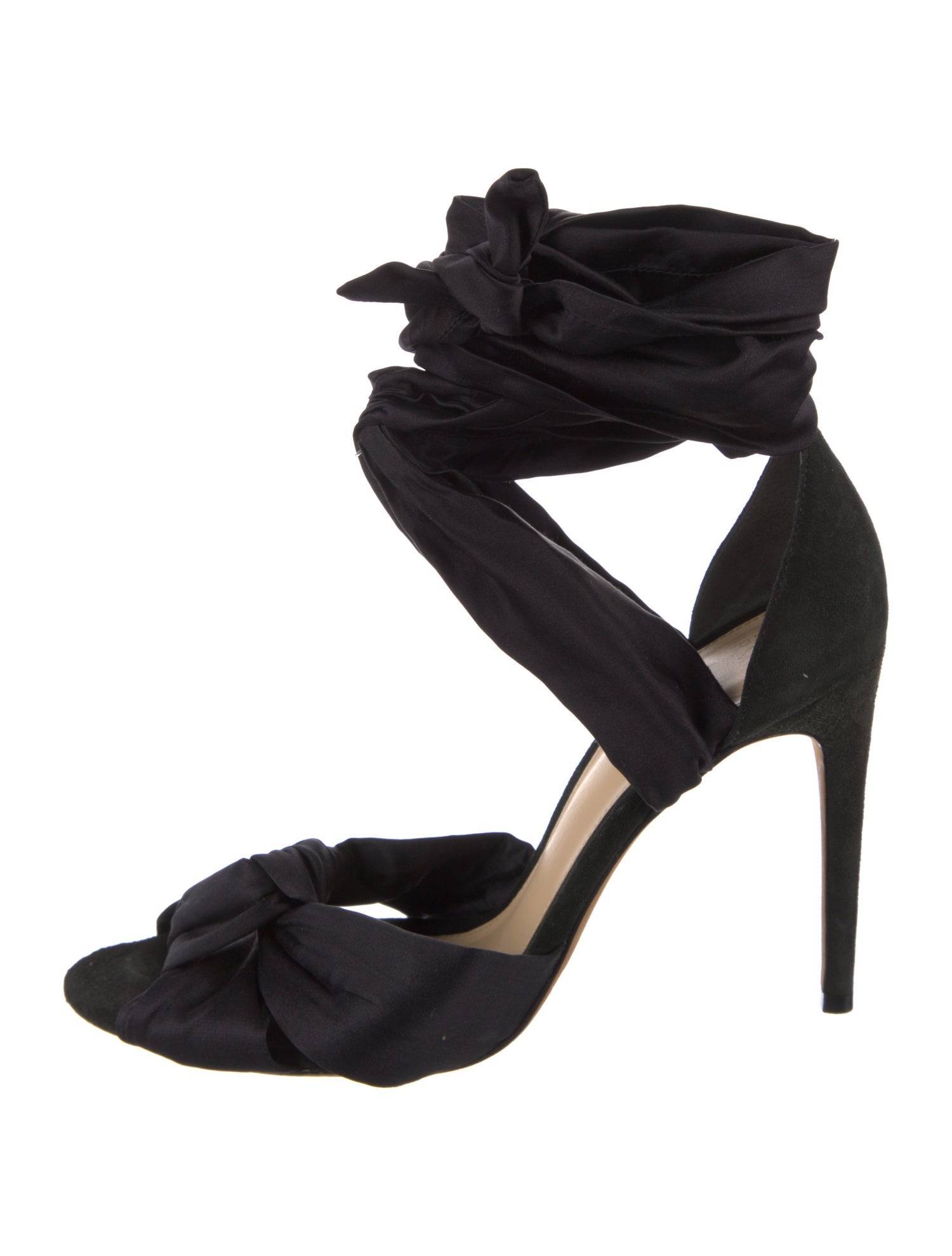 Alexandre Birman Satin Sandals