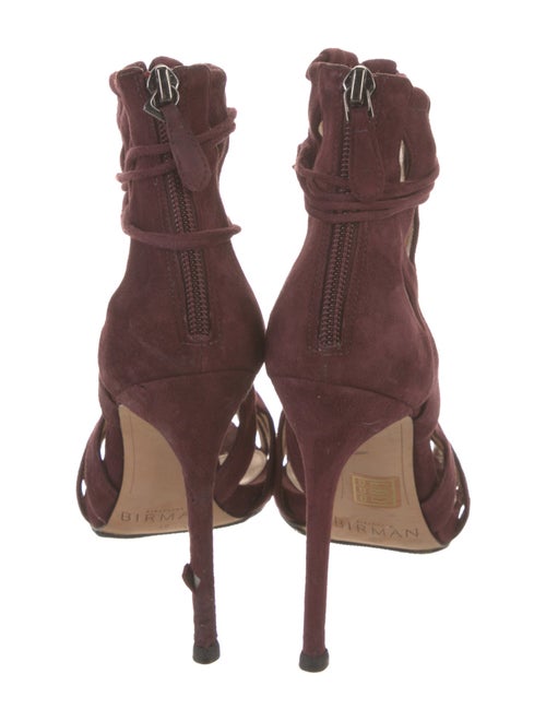 Alexandre Birman Suede Gladiator Sandals