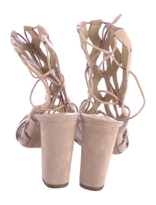 Alexandre Birman Suede Gladiator Sandals
