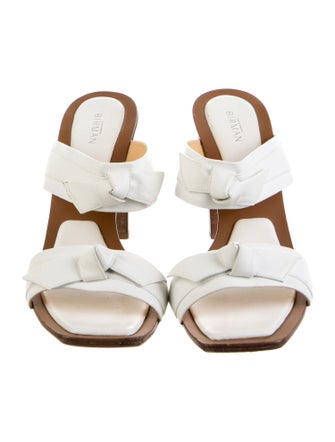 Alexandre Birman Leather Slides