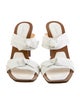 Alexandre Birman Leather Slides