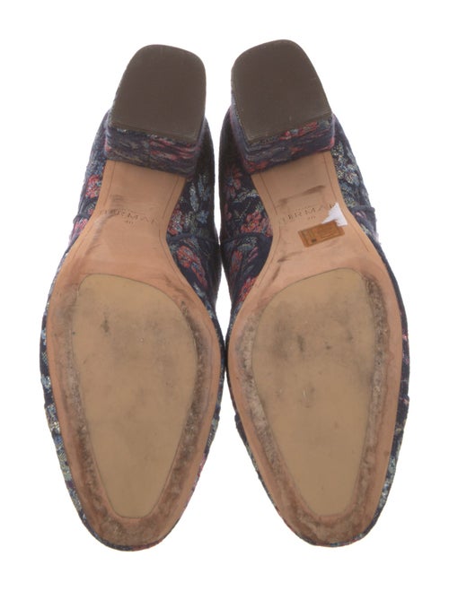 Alexandre Birman Canvas Floral Print Boots