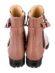 Alexandre Birman Leather Striped Chelsea Boots