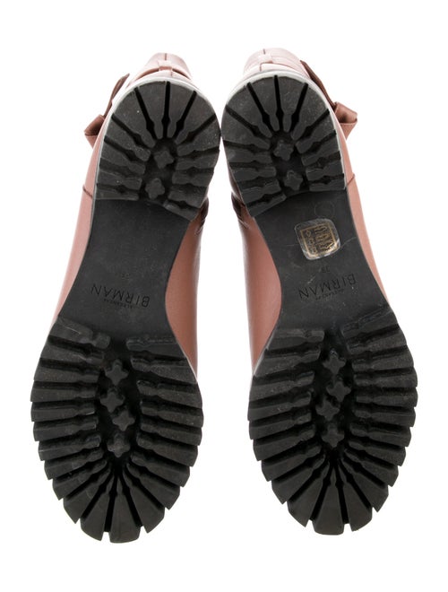 Alexandre Birman Leather Striped Chelsea Boots