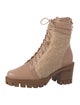Alexandre Birman Shearling Combat Boots