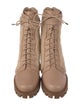 Alexandre Birman Shearling Combat Boots