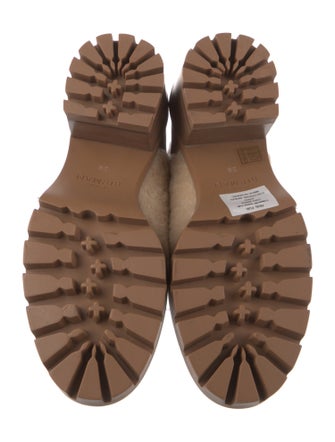 Alexandre Birman Shearling Combat Boots