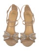 Alexandre Birman Suede Animal Print Sandals