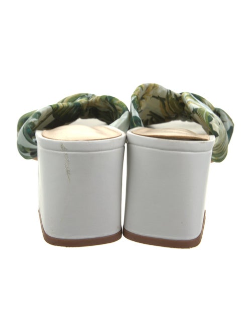 Alexandre Birman Printed Cutout Accent Slides