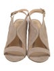 Alexandre Birman Suede Slingback Sandals
