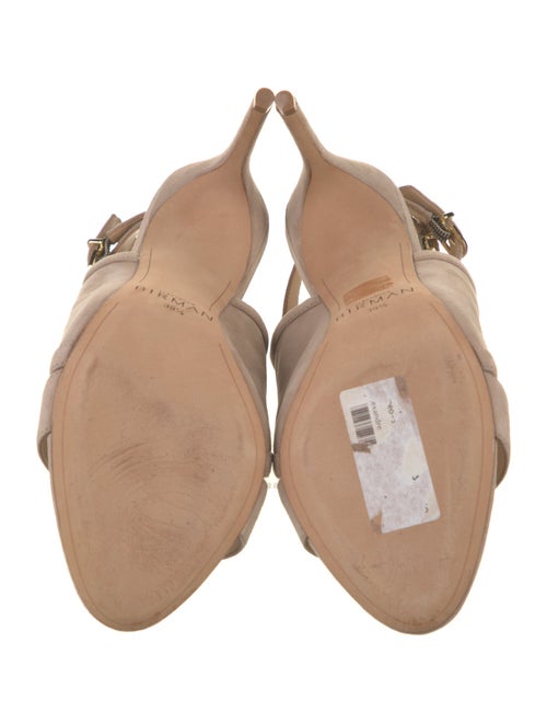 Alexandre Birman Suede Slingback Sandals