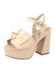 Alexandre Birman Raffia Sandals