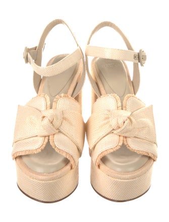 Alexandre Birman Raffia Sandals