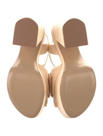 Alexandre Birman Raffia Sandals