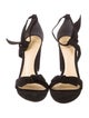 Alexandre Birman Suede Bow Accents Sandals