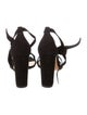 Alexandre Birman Suede Bow Accents Sandals