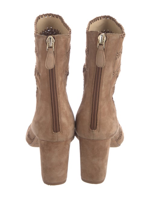 Alexandre Birman Suede Printed Boots