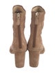 Alexandre Birman Suede Printed Boots