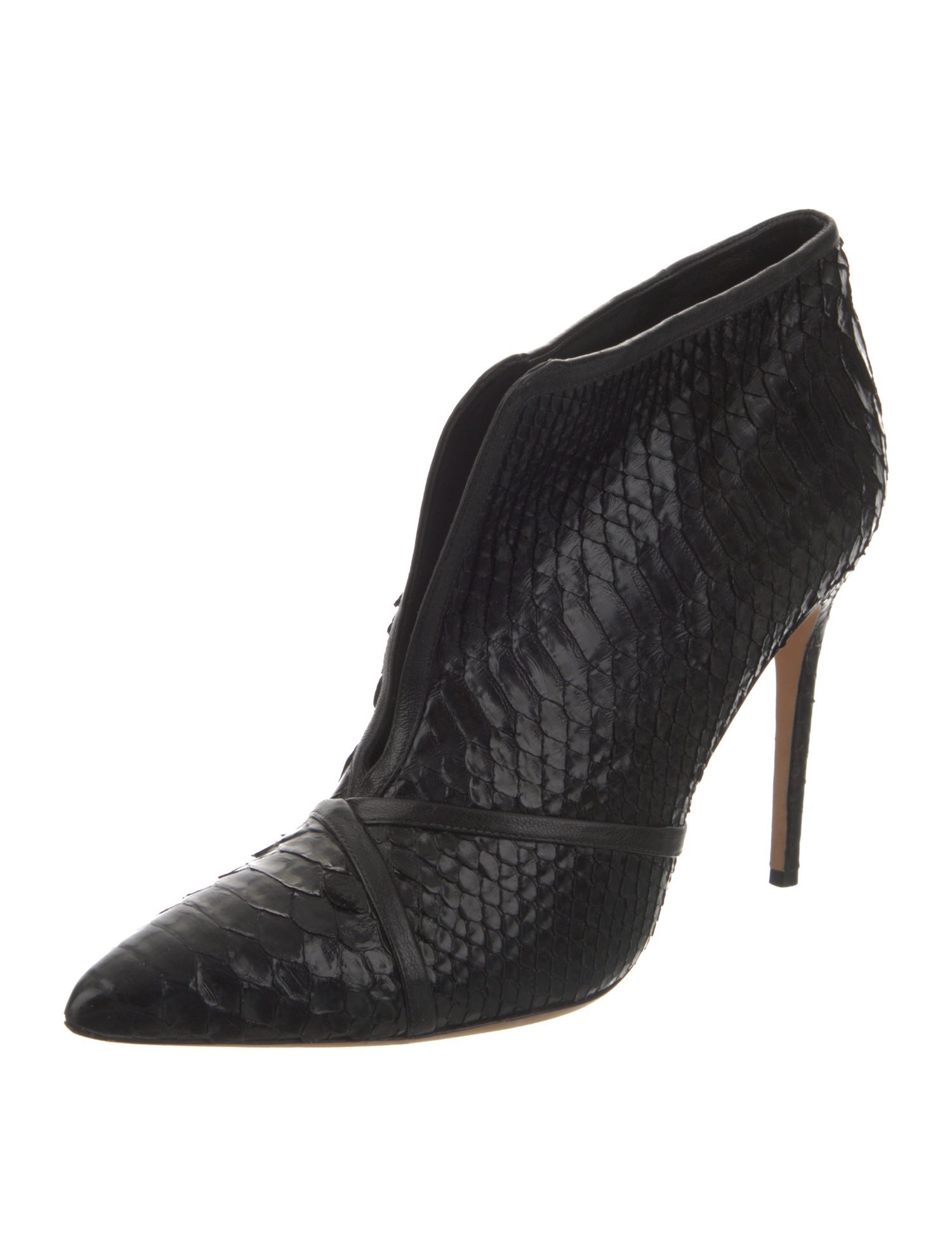 Alexandre Birman Snakeskin Boots
