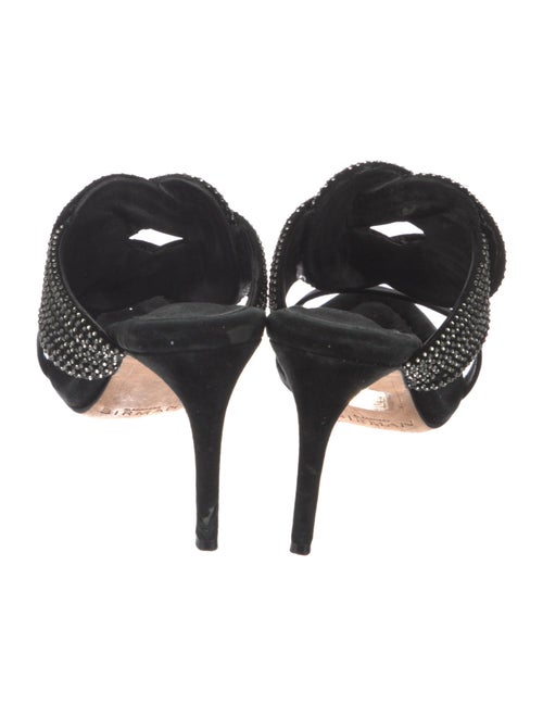 Alexandre Birman Suede Printed Slides