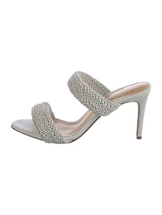 Alexandre Birman Leather Slides