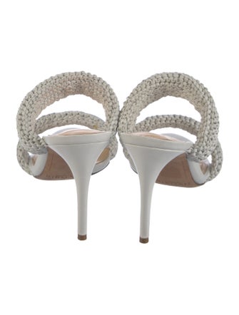 Alexandre Birman Leather Slides