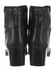 Alexandre Birman Leather Crochet Trim Boots