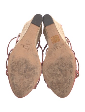 Alexandre Birman Leather Espadrilles