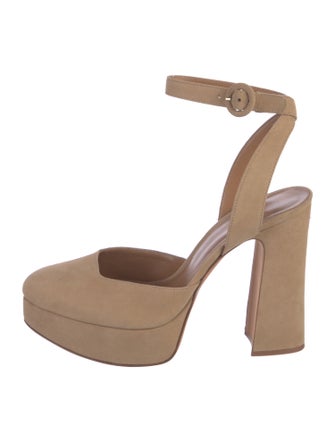 Alexandre Birman Suede Pumps