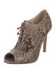 Alexandre Birman Snakeskin Animal Print Pumps