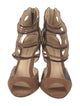 Alexandre Birman Snakeskin Gladiator Sandals