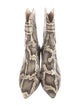 Alexandre Birman Snakeskin Animal Print Western Boots