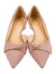 Alexandre Birman Suede D'Orsay Flats
