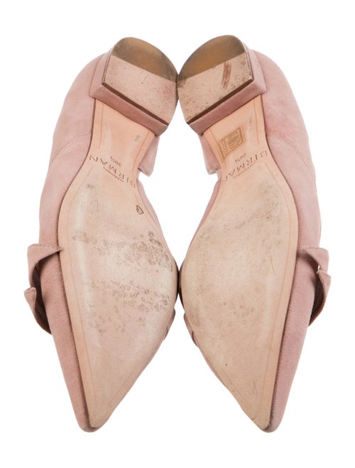 Alexandre Birman Suede D'Orsay Flats