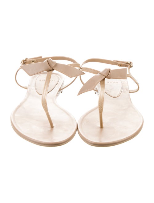 Alexandre Birman Rubber T-Strap Sandals