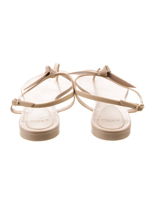 Alexandre Birman Rubber T-Strap Sandals