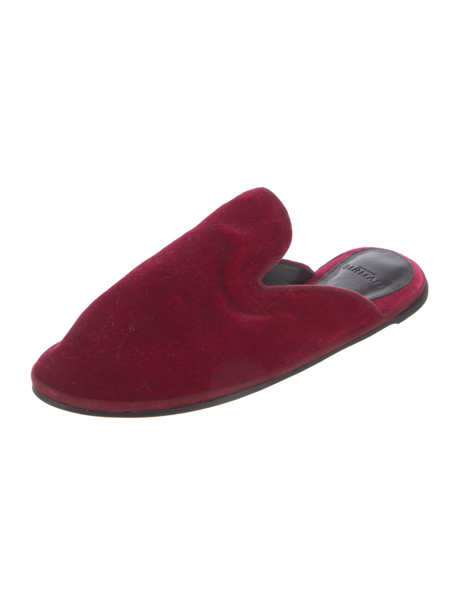 Alexandre Birman Velvet Mules