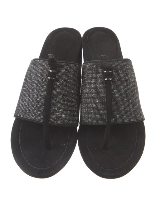 Alexandre Birman Suede Slides