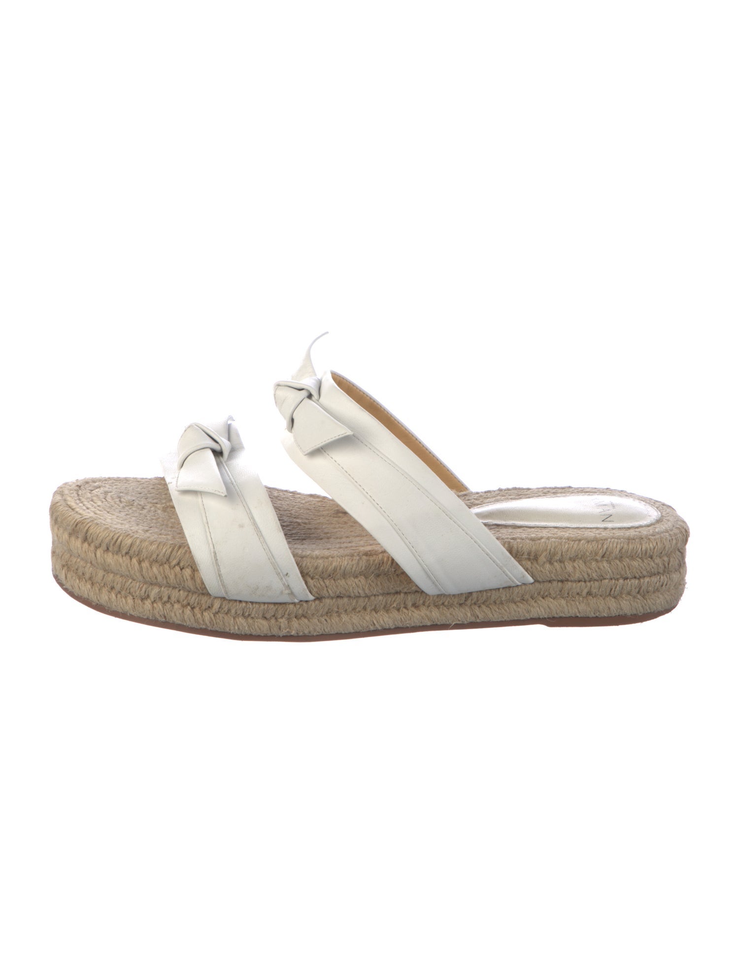 Alexandre Birman Leather Printed Espadrilles
