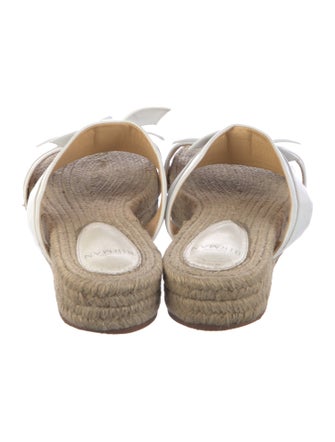 Alexandre Birman Leather Printed Espadrilles