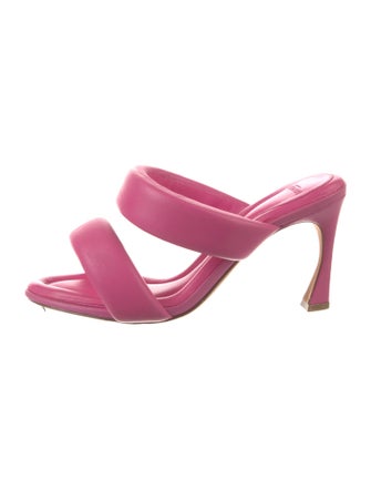 Alexandre Birman Leather Slides