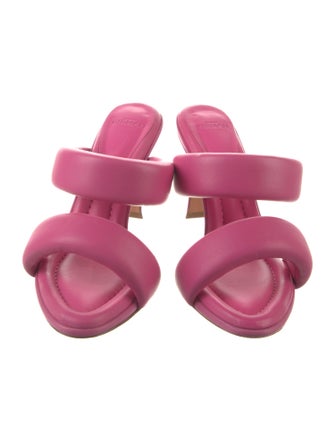 Alexandre Birman Leather Slides