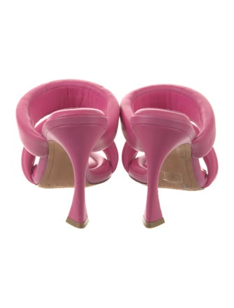 Alexandre Birman Leather Slides