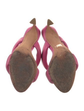 Alexandre Birman Leather Slides