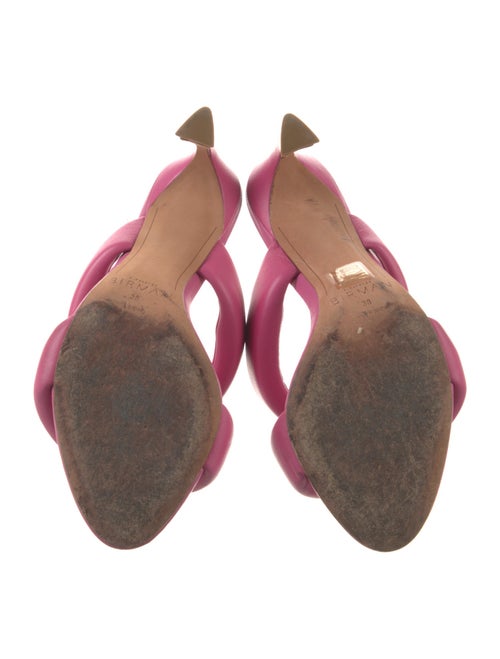 Alexandre Birman Leather Slides