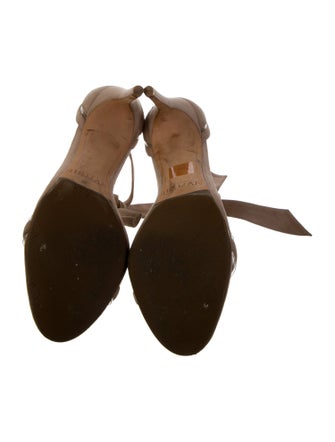 Alexandre Birman Suede Bow Accents Sandals