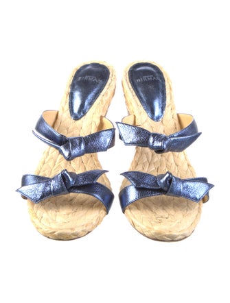 Alexandre Birman Leather Espadrilles